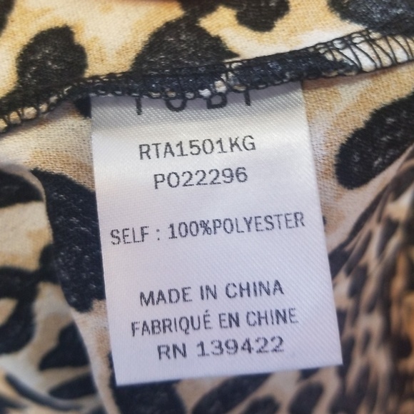 TOBI cheetah print muscle tank - Picture 6 of 6